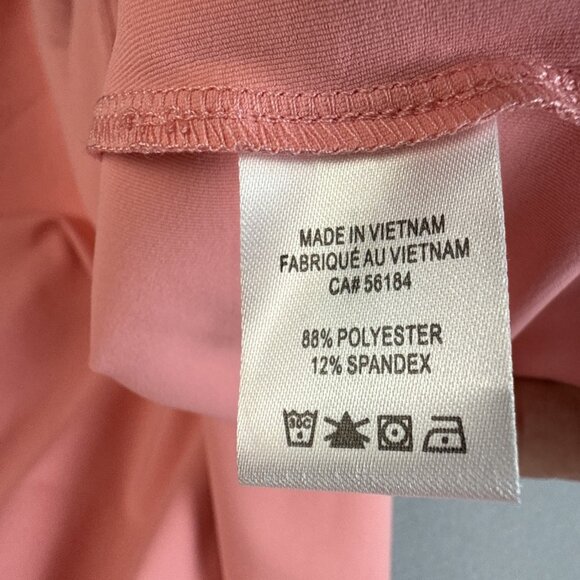 New W/ Logo Fairway & Greene Darcy Sleeveless Polo Womens Size M Frose MSRP $118 - Picture 12 of 13